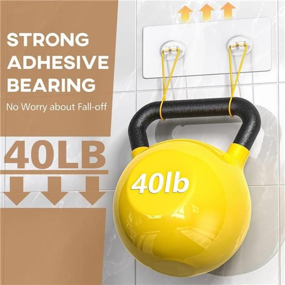 Corner Shower Caddy, Shower Organizer Corner Shower Shelf with 8 hooks,2-Pack - Picture 5 of 6